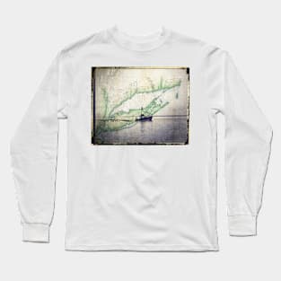 Sport Fishing Boat Long Sleeve T-Shirt